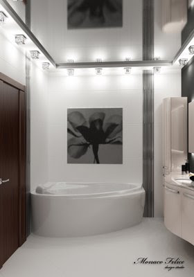 Ванная комната. 3D визуализация интерьера.