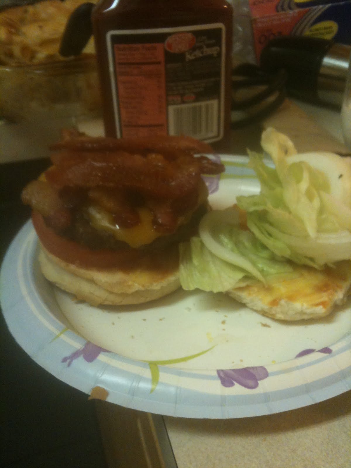 Loving cooking from scratch: Cheddar Bacon Burgers