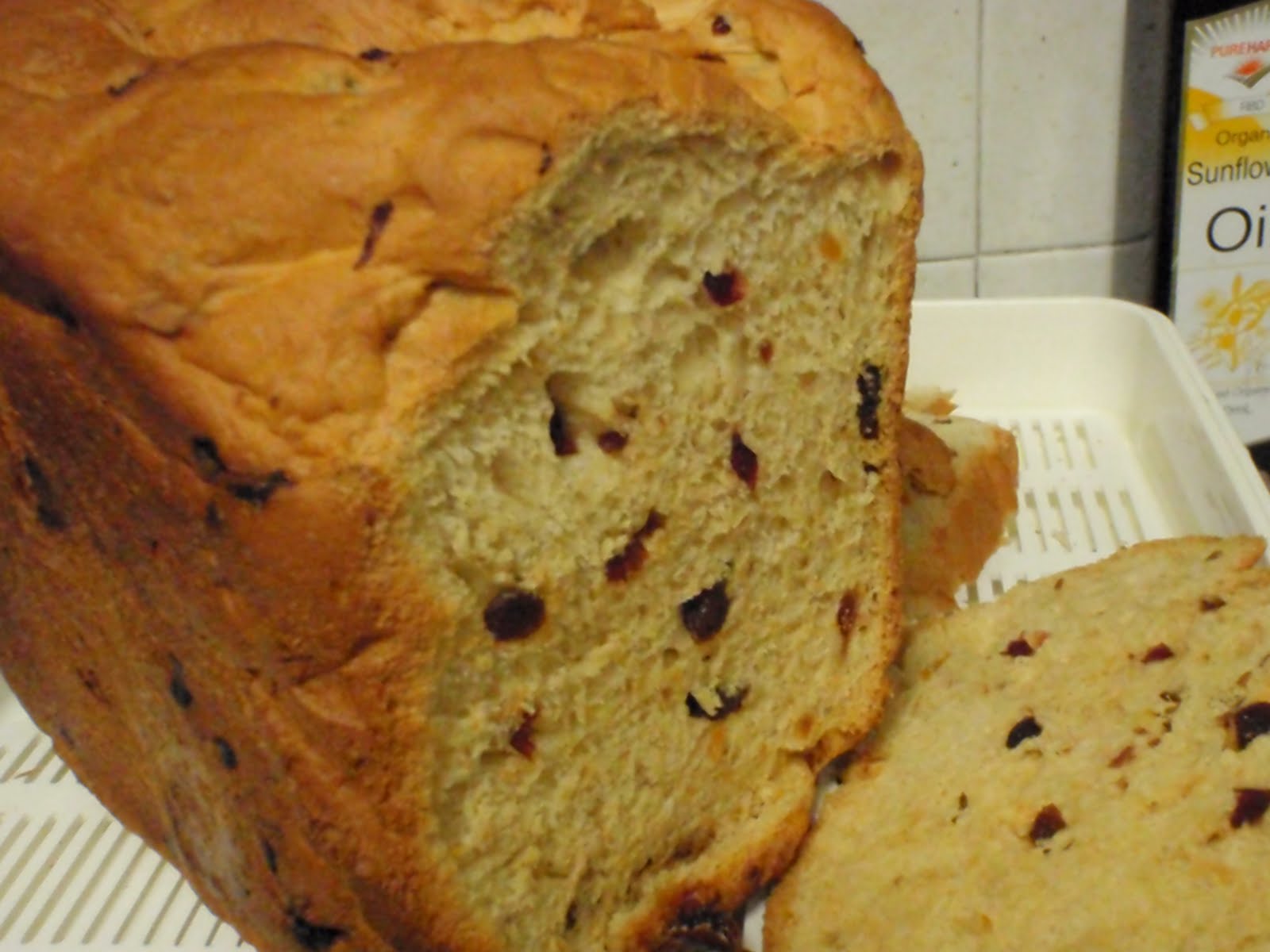 A Swallow Take Flight in the Dawn Homemade Mixed Fruit Bread