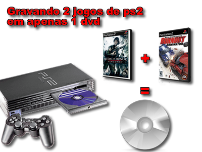 Como Gravar 2 Jogos de PS2 Em Apenas 1 Midia de DVD