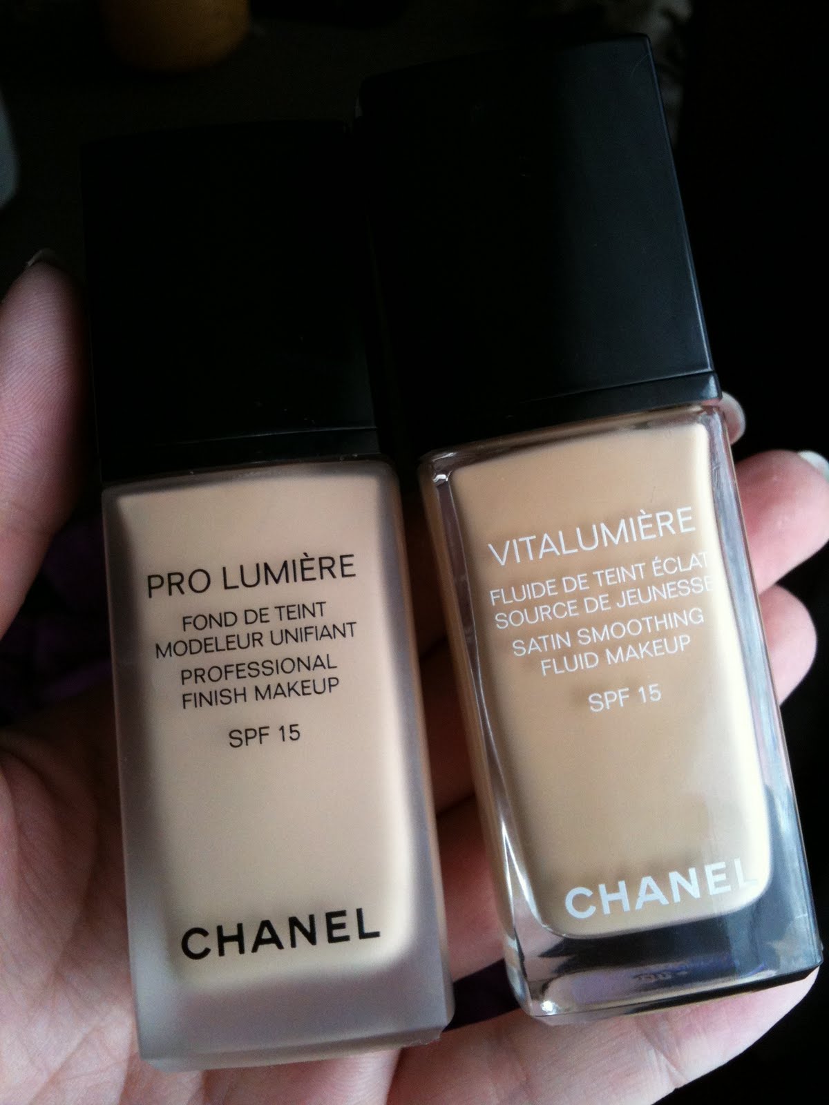 MsSparkleArkle CHANEL foundation Colour variations