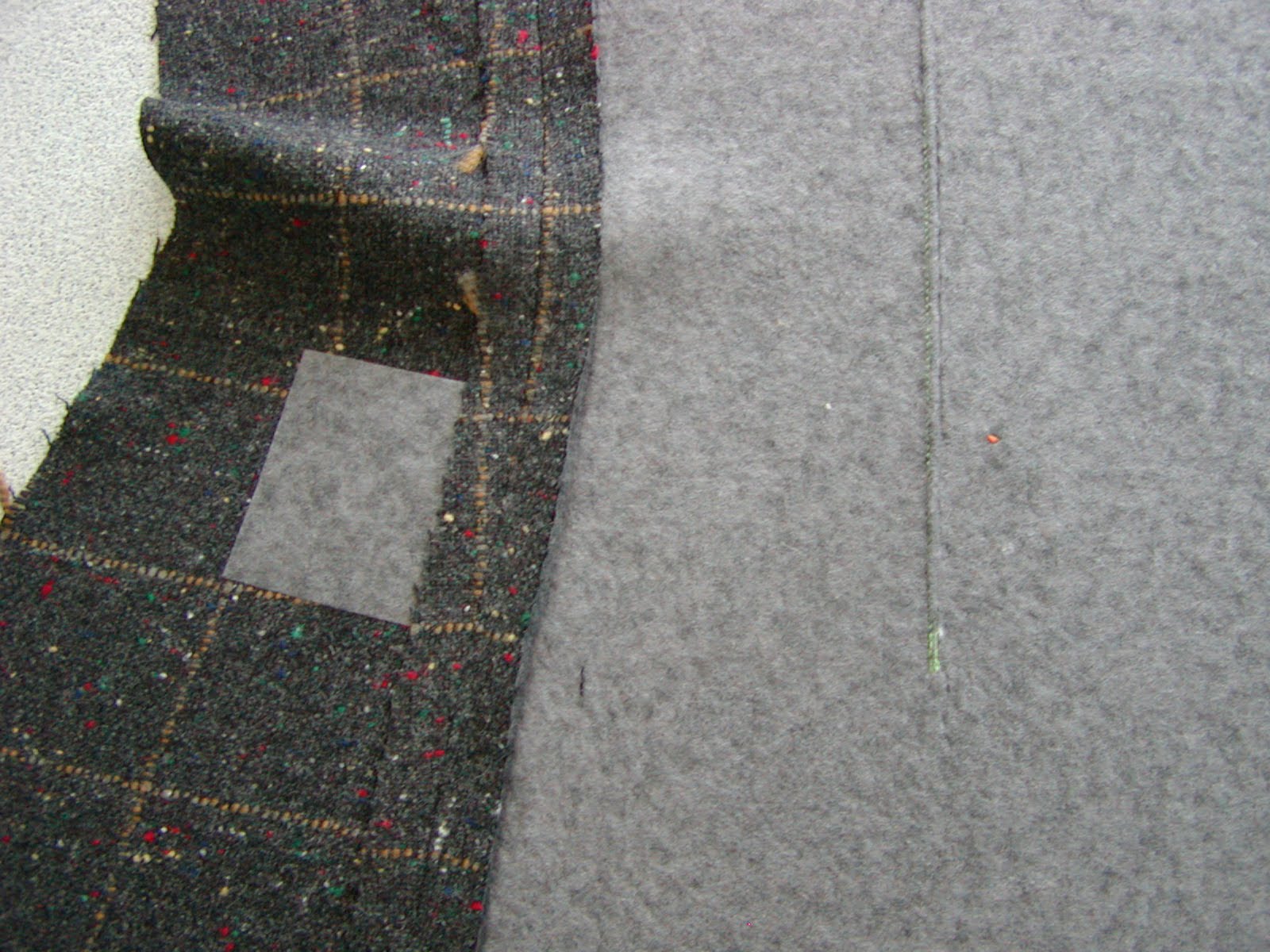 Pro Sew Bluffstitching a Patch Pocket.