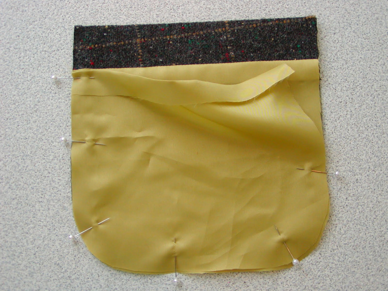 Pro Sew Bluffstitching a Patch Pocket.