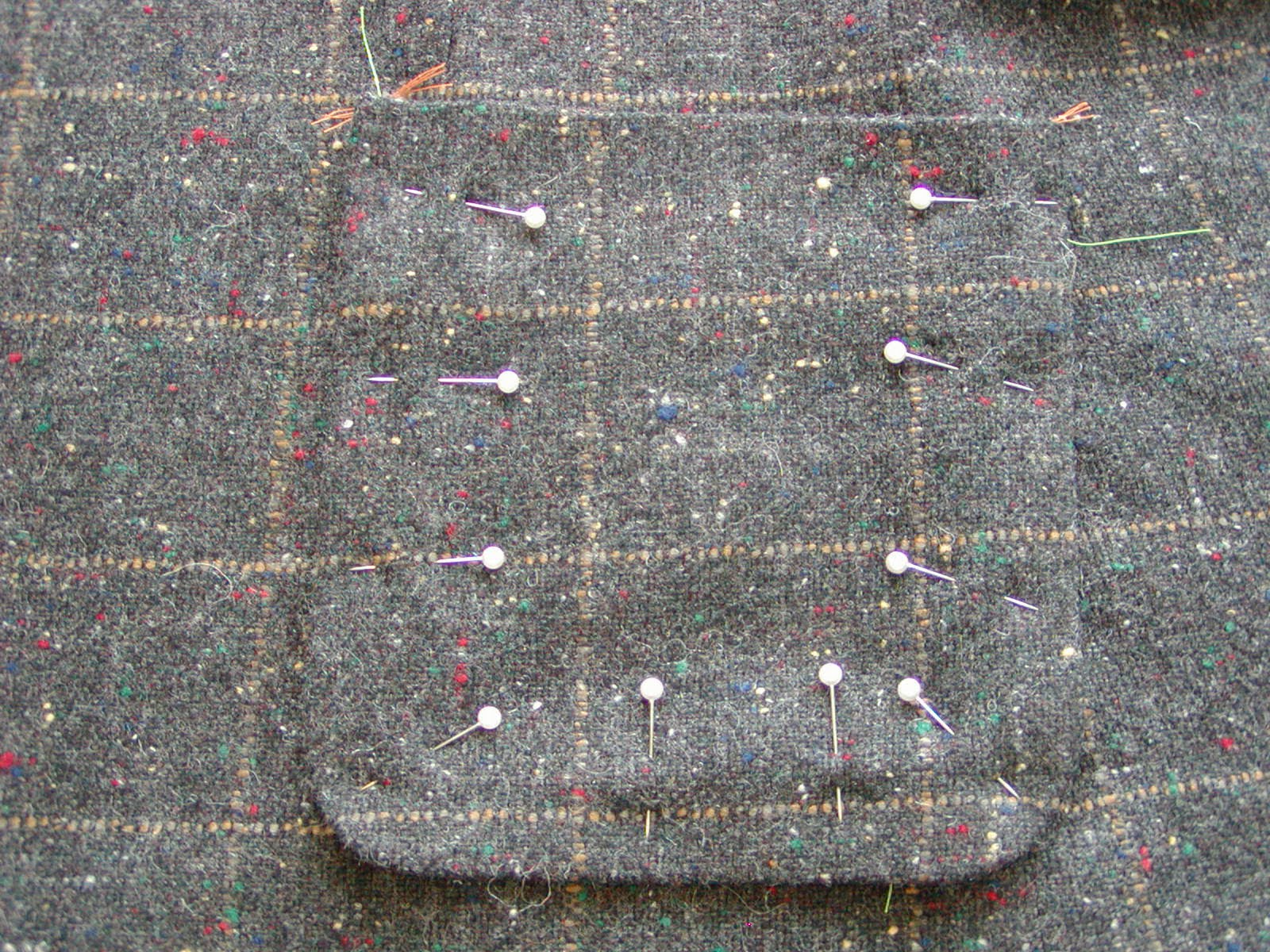 Pro Sew Bluffstitching a Patch Pocket.