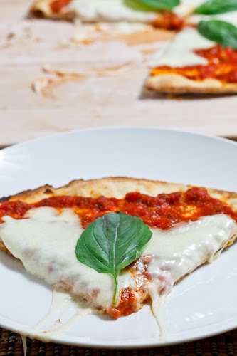 Pizza Margherita on Closet Cooking