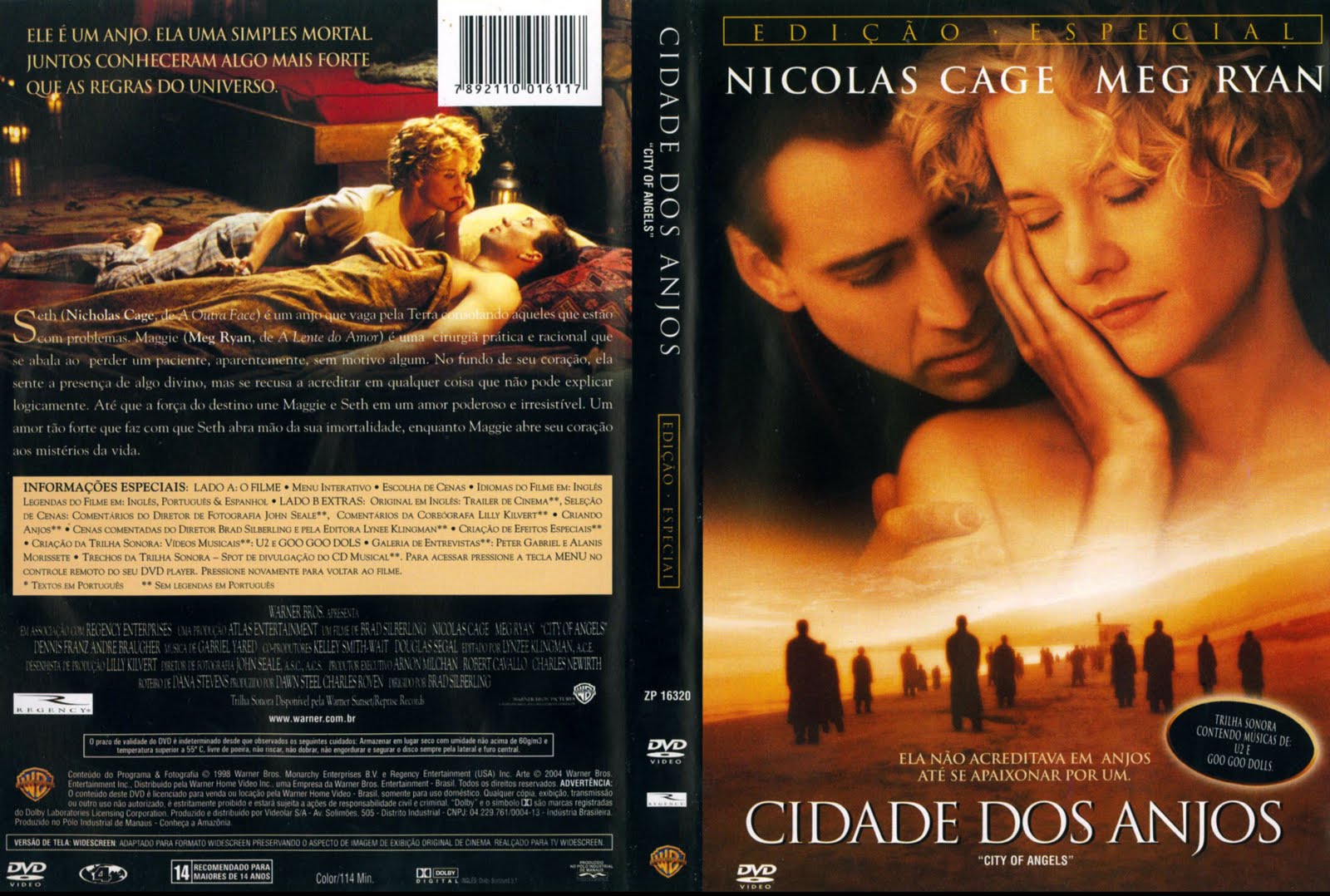 Capas Filmes de Romance: Cidade dos Anjos1600 x 1078