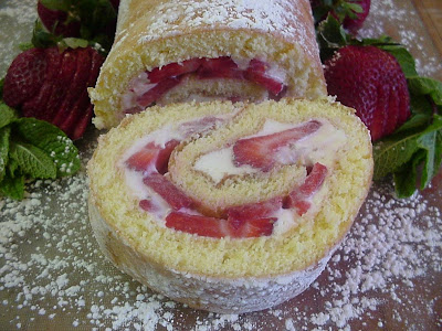 Thibeault's Table The Recipe Collection: Strawberry Roll