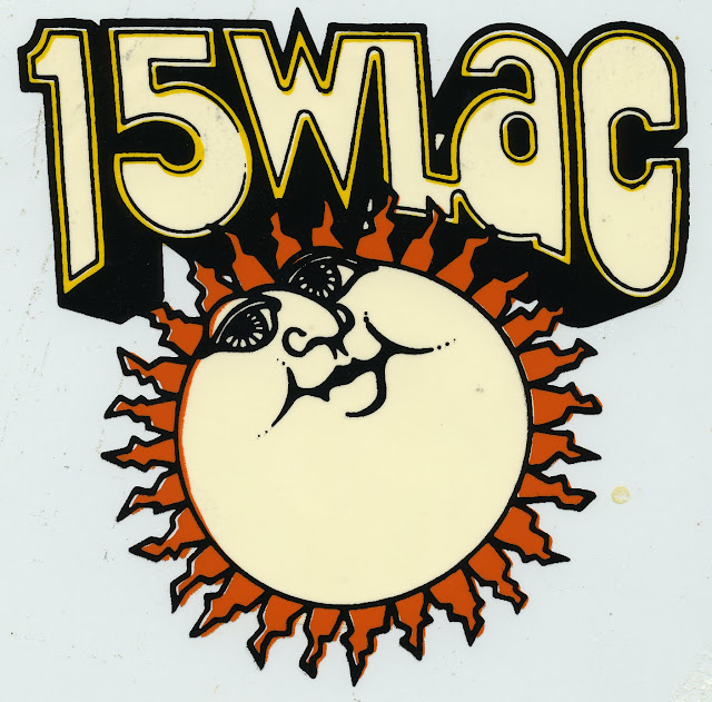 Nick's Radio Corner: WLAC Nashville Sun Sticker Logo