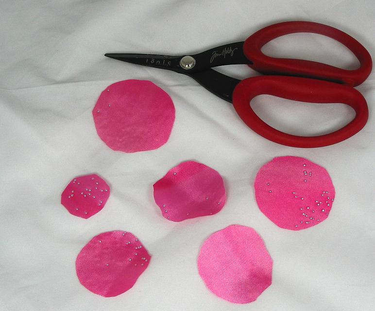 SASSY SCRAPPER Organza Flower Tutorial