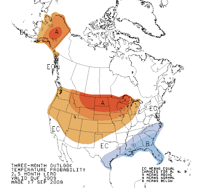>Winter Forecasts must be sending shivers down the spines of Global Warming people