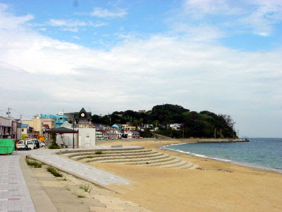 Beach at Shinojima.