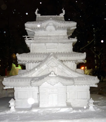 which has its origins inwards 6 snowfall together with H2O ice sculptures made past times local high schoolhouse students i TokyoTouristMap: Sapporo Snow Festival 2015