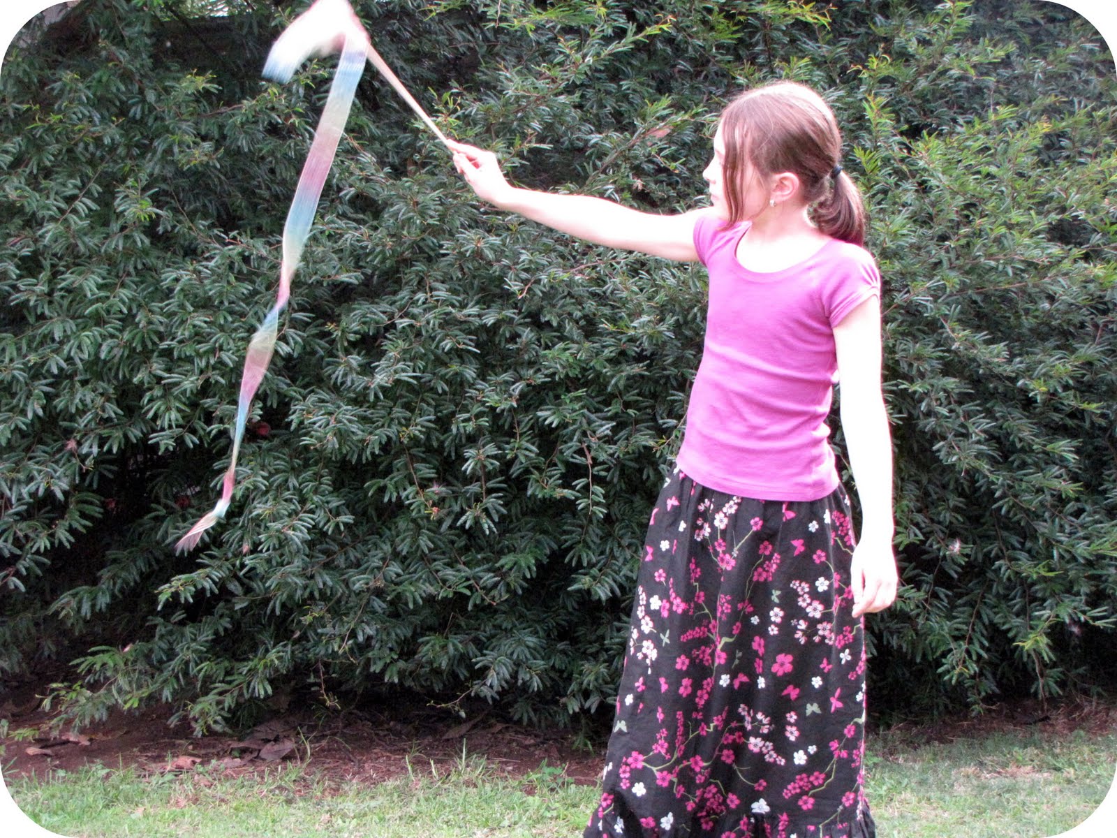 Person Using Ribbon Stick Man Ribbon Stick Tutorial - Natural Suburbia
