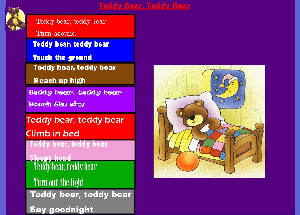 Teddy bear teddy bear turn around. Стих Teddy Bear turn around. Стихотворение Teddy Bear. My Teddy Bear стих.