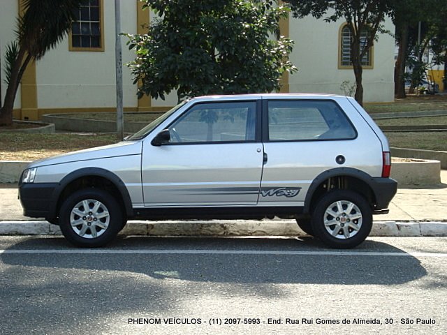 Fiat Uno Mille Way Economy 2009 lateral