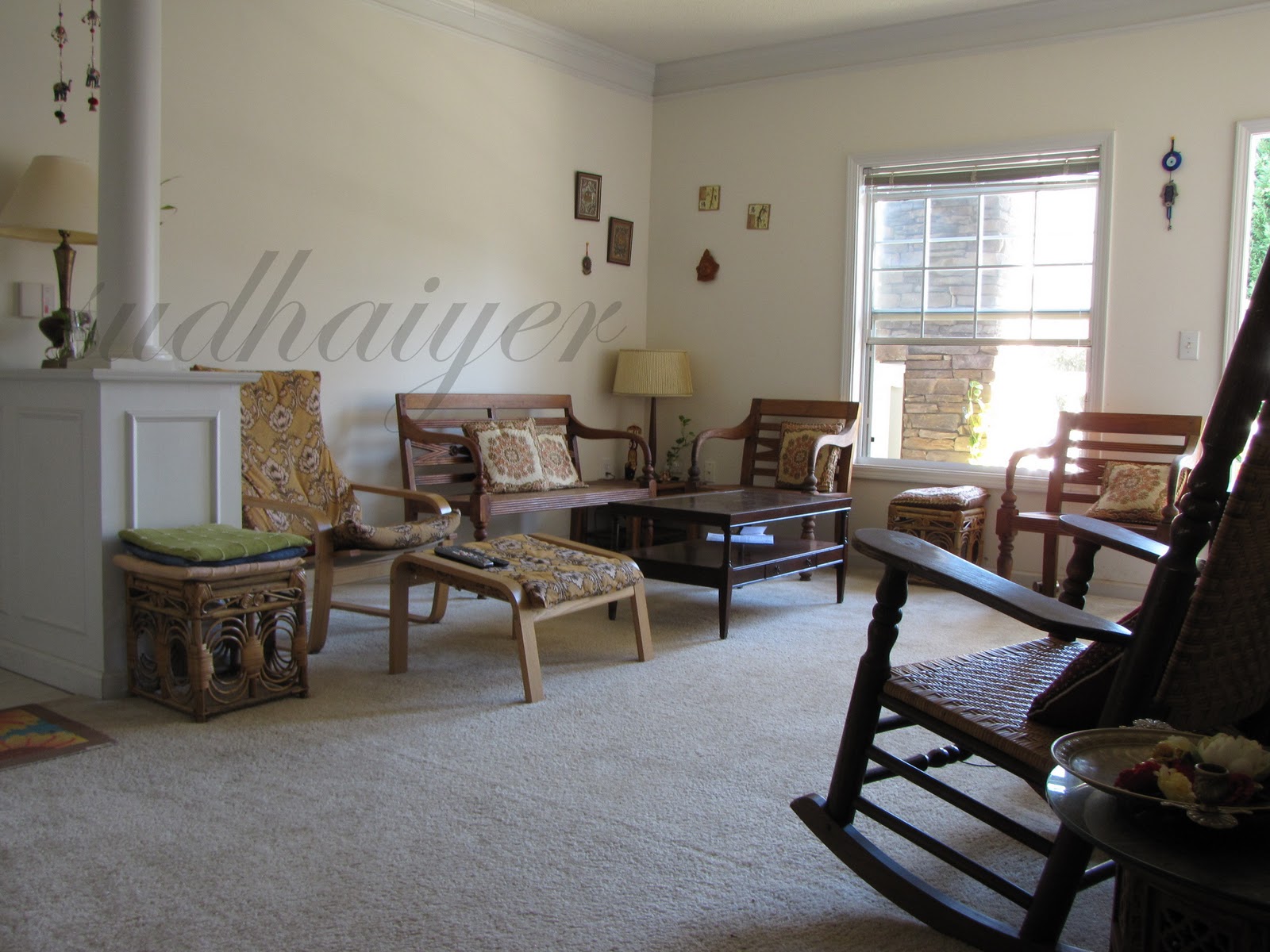 The Design Enthusiast We have a new (to us) West Elm sofa ..)