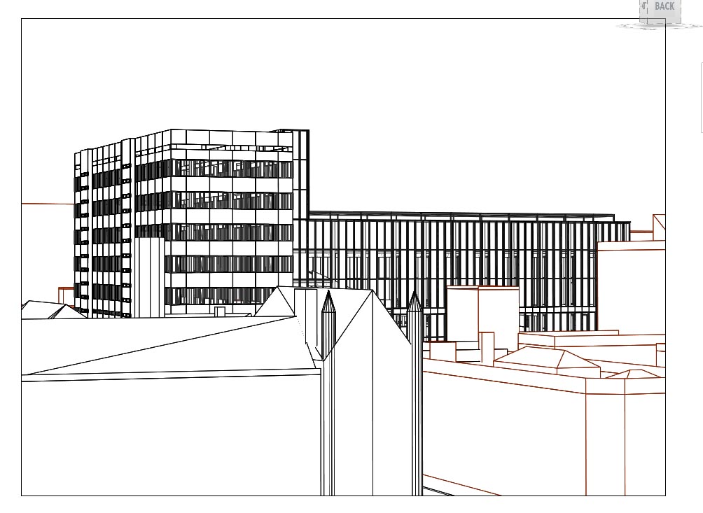 Techno Treacle Showing Masses In 3D View Window In Revit