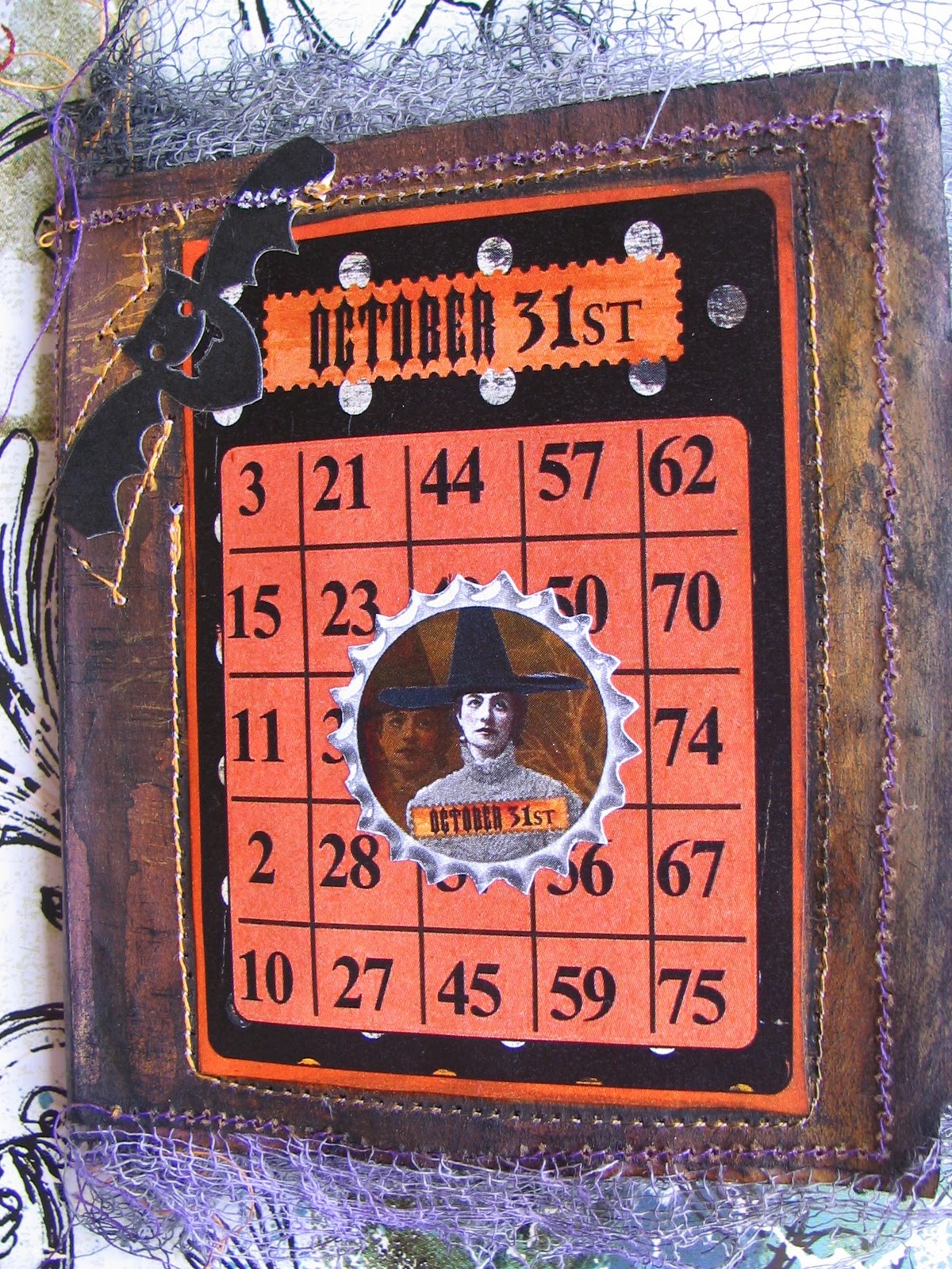 Halloween Altered Mini Book