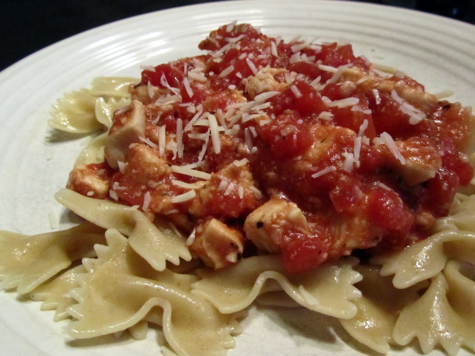 Runnels Family Recipes Basil Chicken with Bow Tie Pasta