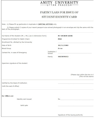AMITY BUSINESS SCHOOL: A new mail from Amity for 07-09 batch