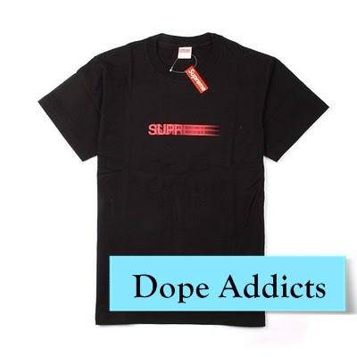 Dope Addicts - Streetwear: Supreme Motion Logo T-Shirt (Pre-Order)