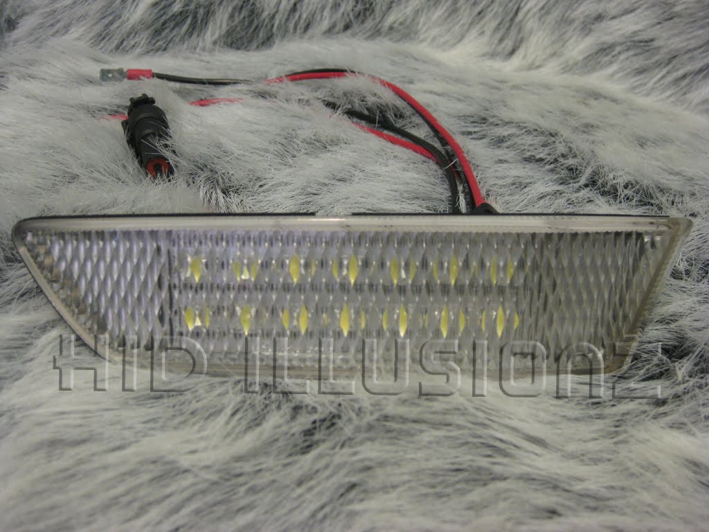 HID ILLUSIONZ Infiniti G35 Coupe Custom White LED bumper Marker