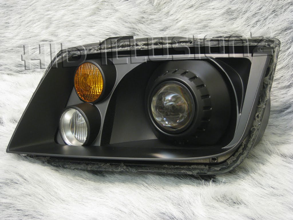 HID ILLUSIONZ Volkswagen Jetta MK4 FX35 E46 HID Projector Retrofit Headlights