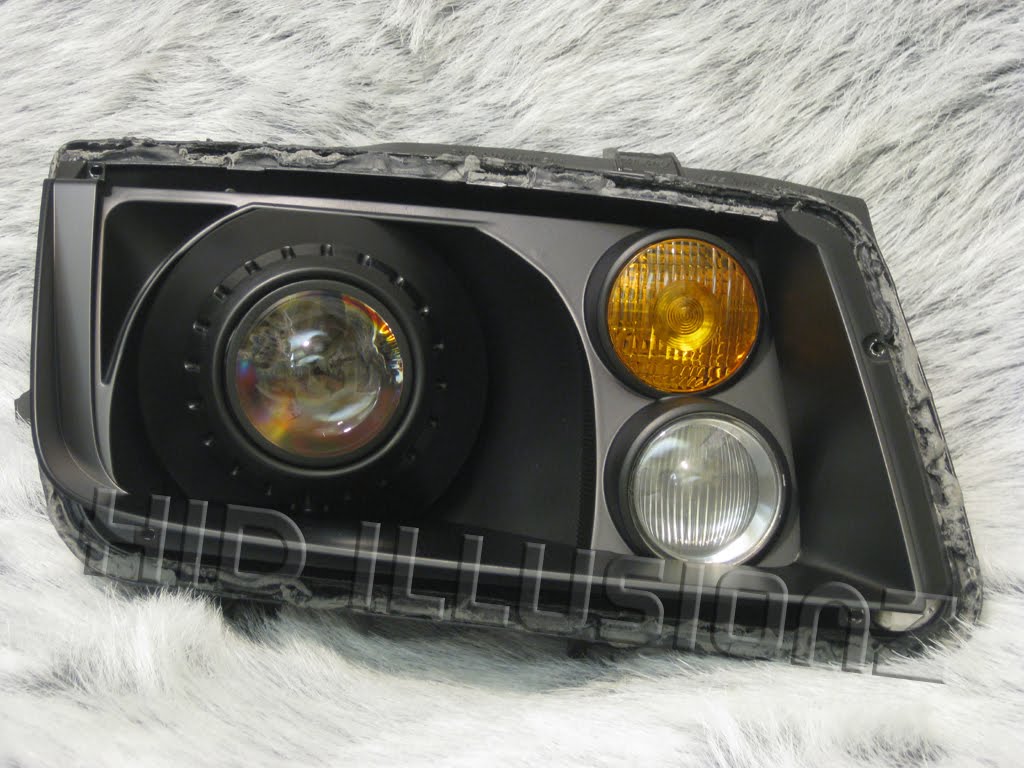 HID ILLUSIONZ Volkswagen Jetta MK4 FX35 E46 HID Projector Retrofit
