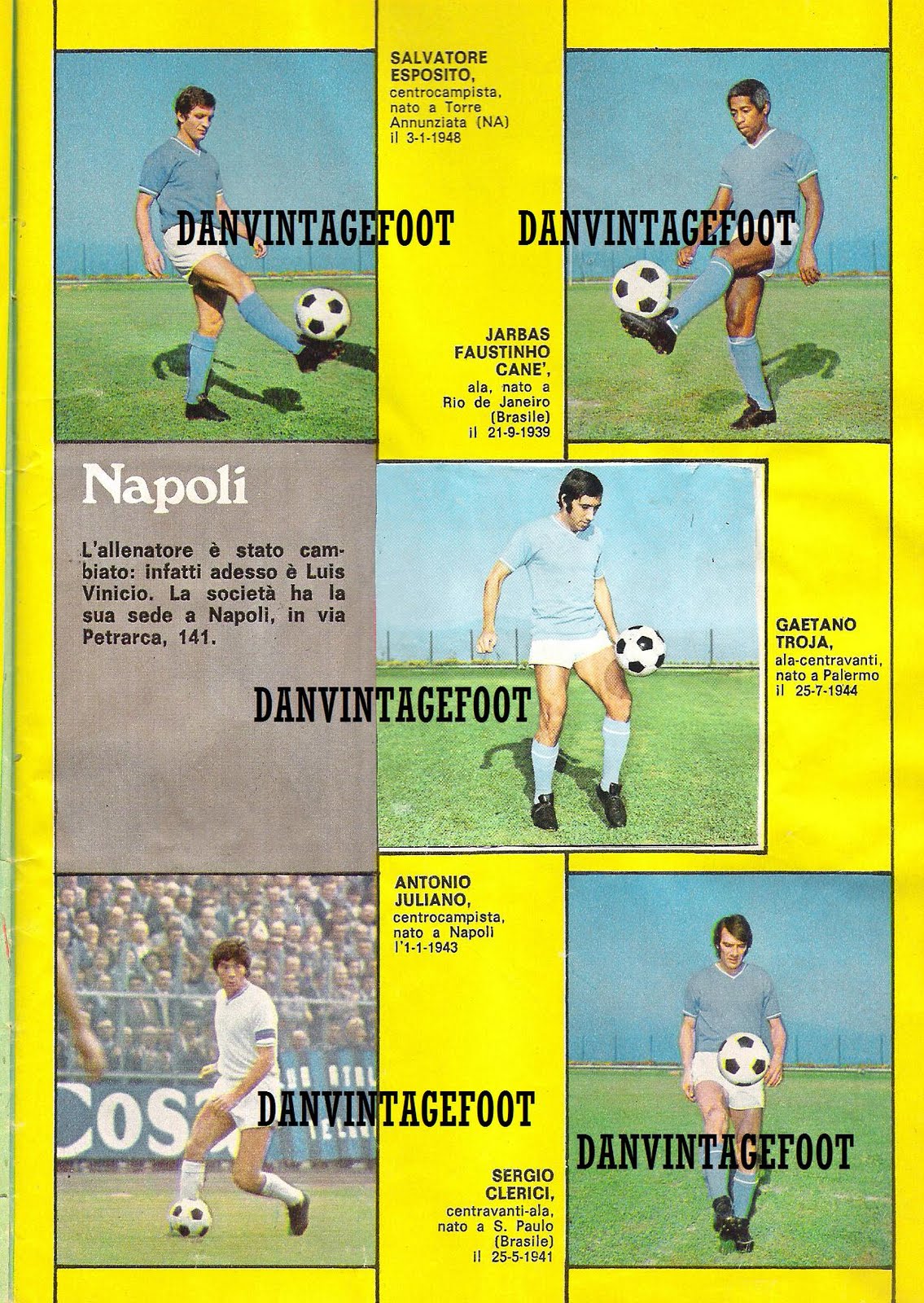 DANVINTAGEFOOT ALBUM CALCIO 1973/74 IL MONELLO