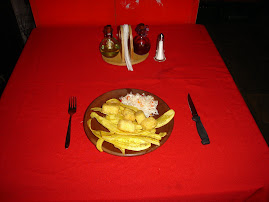 Tostones con queso
