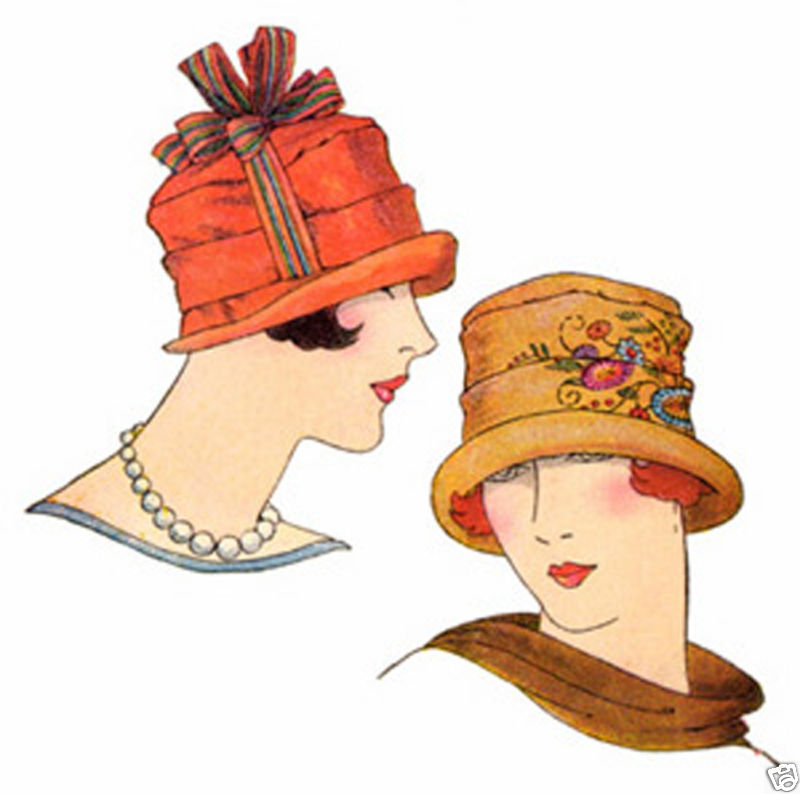lady with hat clipart - photo #42