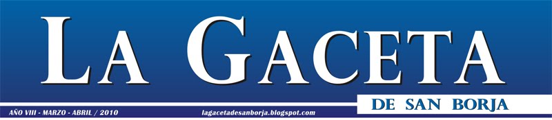 LA GACETA DE SAN BORJA
