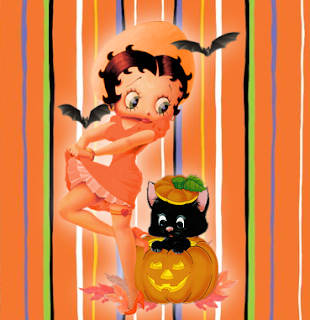 Betty Boop Pictures Archive - BBPA: More free Betty Boop Halloween pictures
