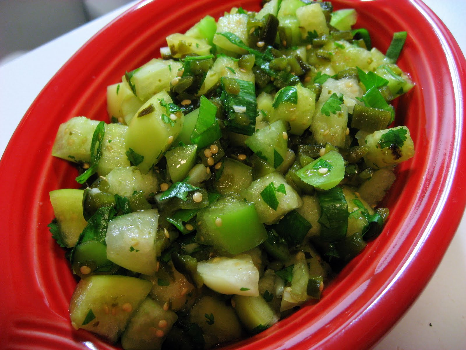 Robyn Cooks Fresh Tomatillo Salsa