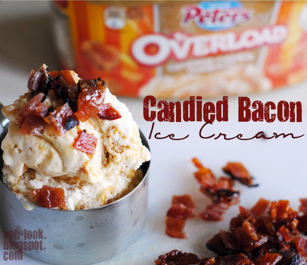 Ooh, Look... Candied Bacon with Ice Cream plus a Giveaway