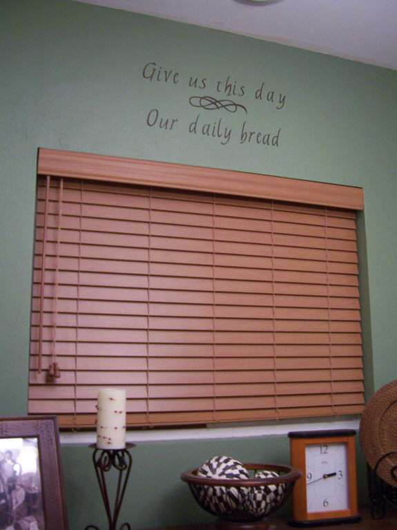 Dining Room Quotes Wall | Decorator Showcase : Home