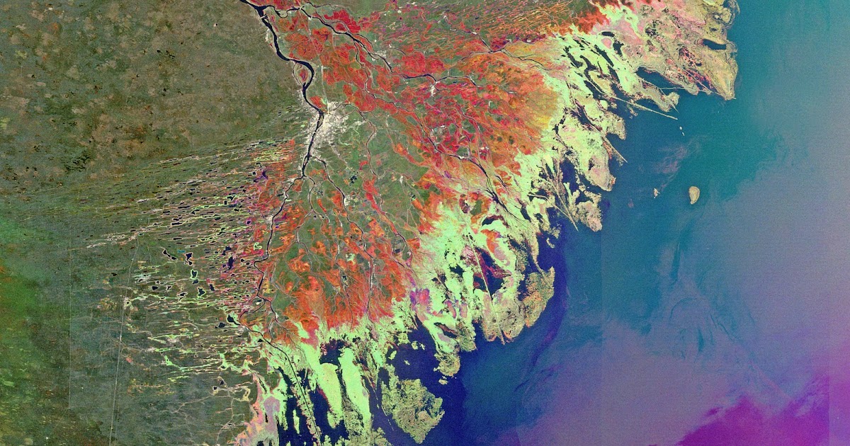 Место впадения волги в каспийское море