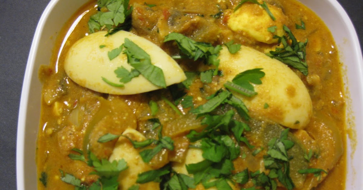 A food blog on my kitchen cuisine: Egg N Mushroom Curry