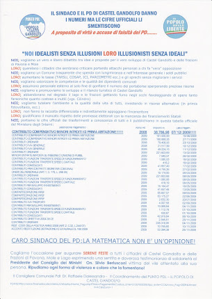 Penultimo manifesto del PDL