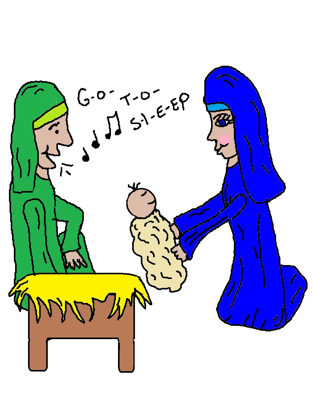 free clipart images of baby jesus - photo #39