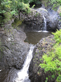 Ohe'o Gulch waterfalls off the Pipiwai Trail