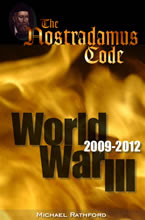 غلاف كتاب شيفرة نوستراداموس والحرب العالمية الثالثة