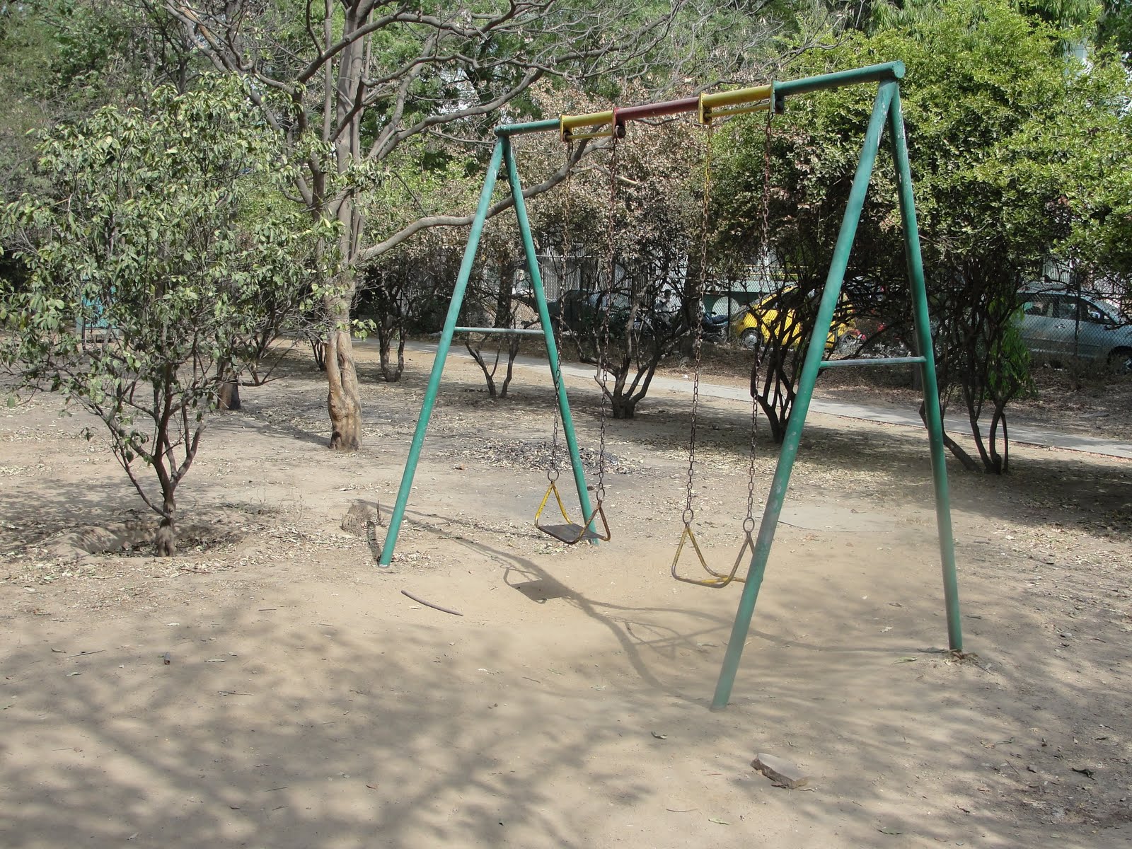Geetanjali Enclave Residents Broken swings