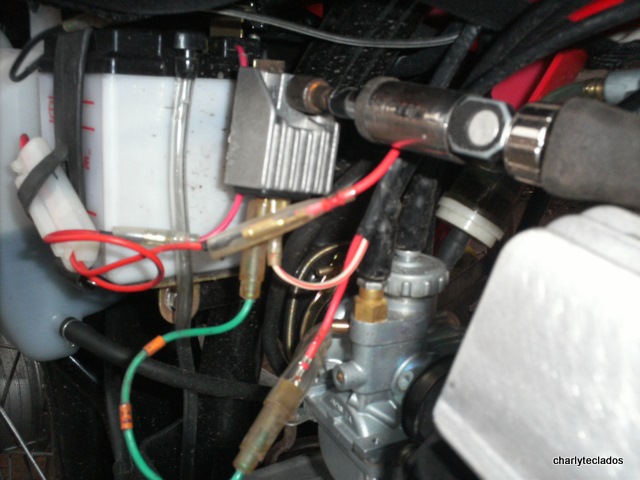 Suzuki AX100 Pasión por 2T: Regulador rectificador pietcar 1025 para