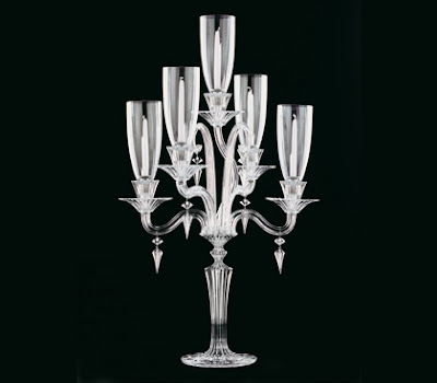 Mille Nuits Candle holder from Baccarat