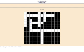 Viel Spass!!: Kreuzworträtsel