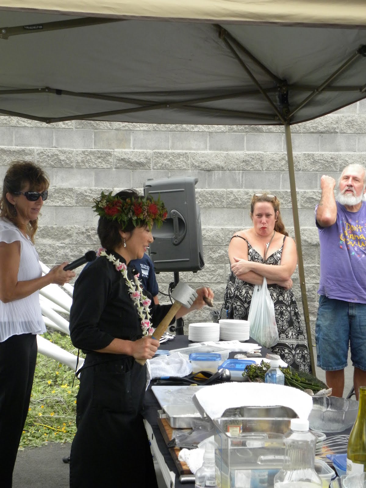 My Hawaiian Home Seafood Farmer's Market in Kona