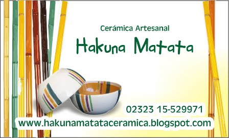 Hakuna matata Ceramica Artesanal