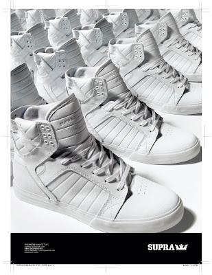 SUPRA(スープラ)SKYTOP TUF WHITE スニーカー
