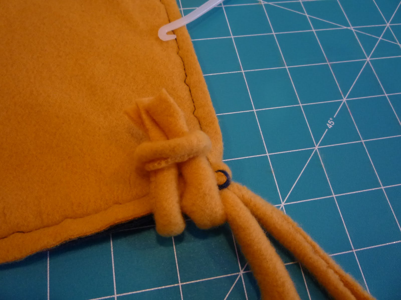 Pilgrims Welcomed Home How To Make A Fleece Blanket
